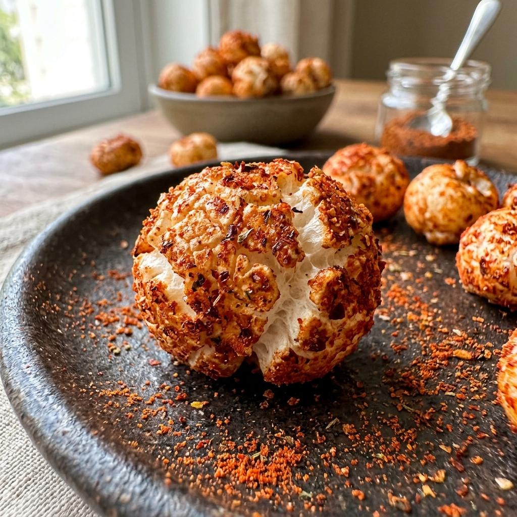 Crispy Spicy Peri Peri Roasted Makhana Close Up